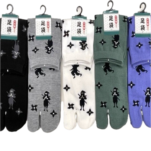 Ninja tabi socks for men 6 pairs in different colors ninjutsushop